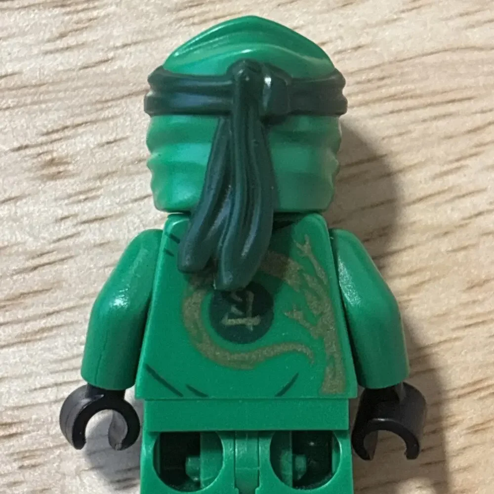 Lego Ninjago Lloyd Legacy Minifigure #njo0490 Dark Green Sash